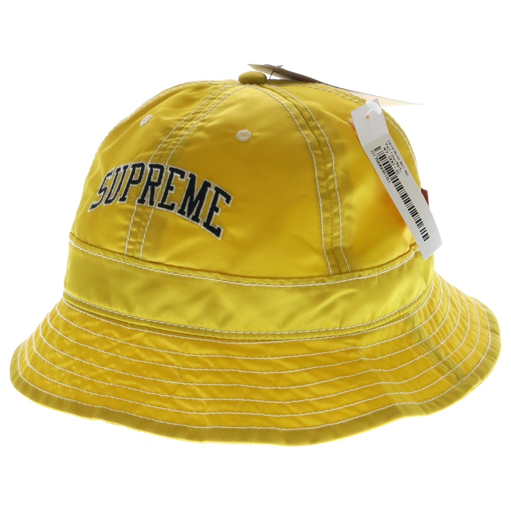 19AW ×Levi's Nylon Bell Hat リーバイス ナイロン バケットハット 帽子 イエロー Aランク