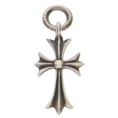 TINY CH CROSS タイニーCHクロス チャーム ネックレストップ シルバー BCA382 Bランク