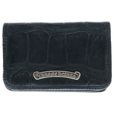 CARD CASE ALGTR カードケース グロメット付きアリゲーターカードケース ブラック Bランク