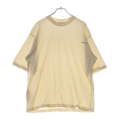 フロントロゴ 半袖Tシャツ カットソー アイボリー HUMU0223EX UTCZ68 Bランク