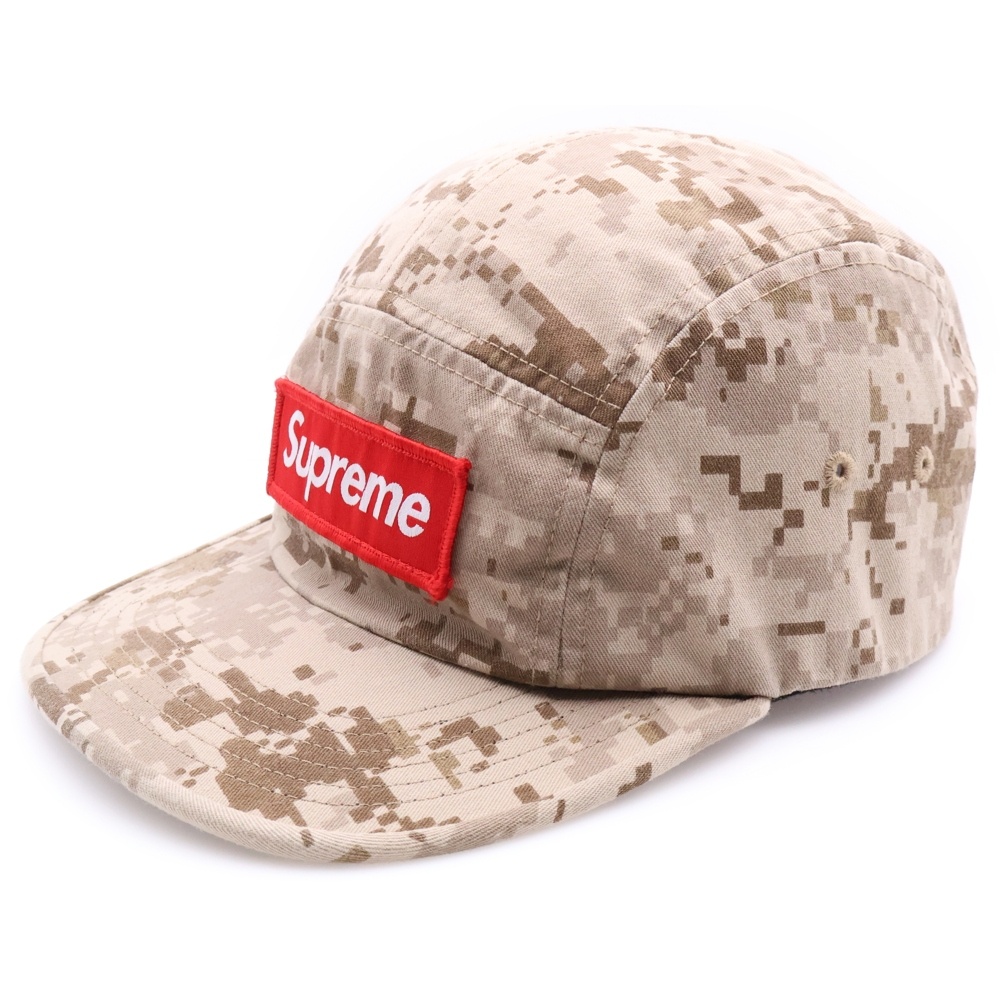 美品 Supreme バンダナ柄 キャンプ キャップ ベージュ シュプリーム Supreme バンダナ柄 camp cap ベージュ タン