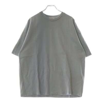 SS T-SHIRT 袖ロゴ クルーネック半袖Tシャツカットソー グレー H20938C00020 899SN Aランク