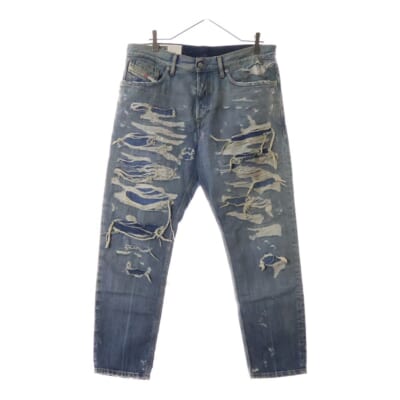 CTLS USUALダメージサルエルパンツ1 CVTVLIST CTLS USUAL SWEATPANTS サイズ1