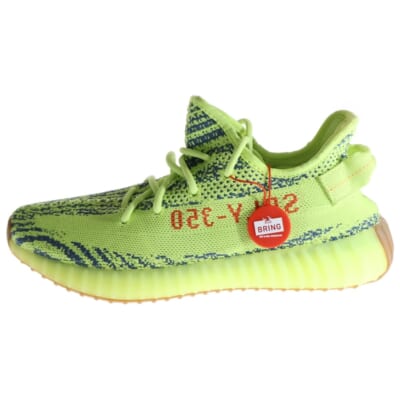 YEEZY BOOST 350 V2 SEMIFROZEN イージーブースト セミフローズン ローカットスニーカー イエロー US9.5/27.5cm B37572 Sランク