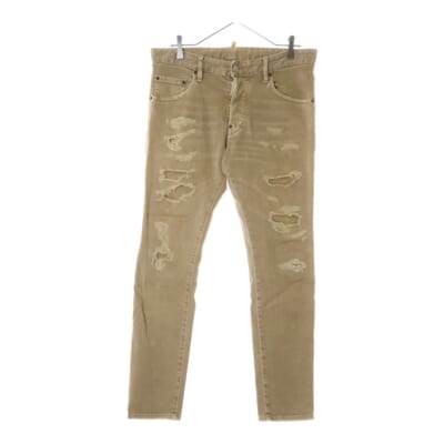 21SS TRASH SKATER JEAN スケーター ジーンズ ベージュ コットン S71LB0886 Bランク