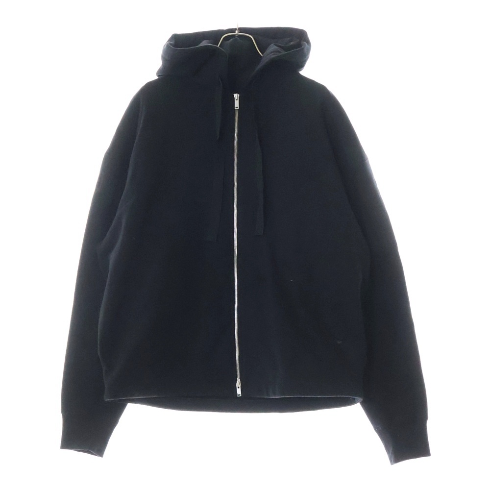 24AW Felpa con Zip SWEAT JACKET J22HG0104 J20203 ジップアップ フーテッド ジャケット ブラック Sランク