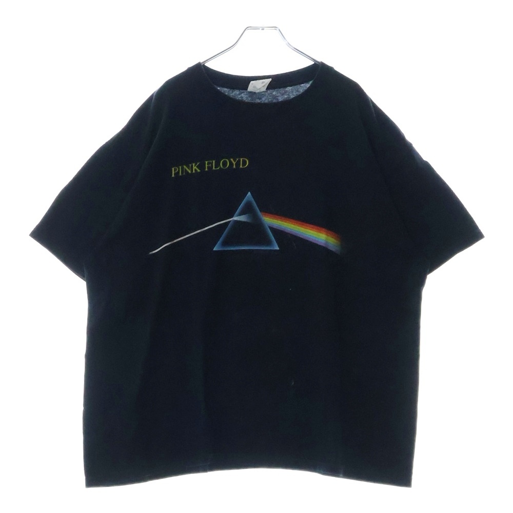 00s PINK FLOYD DARK SIDE OF THE MOON Y2K ピンクフロイド Tシャツ 半袖カットソー ネイビー Bランク