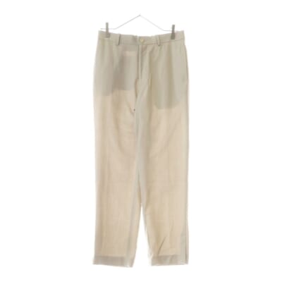 20SS WOOL SILK TROPICAL SLACKS ウール シルク スラックスパンツ ベージュ A20SP02 Bランク