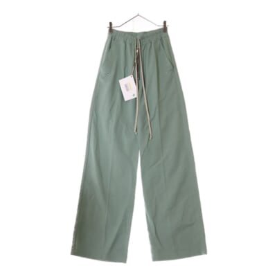 22AW DRAWSTRING GETH BELAS ゲスベラ ドローストリングワイドパンツ グリーン RO02B6311 FL Sランク