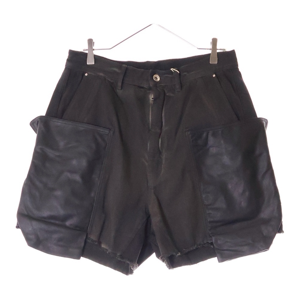 ☆関税送料込☆ RICK OWENS Stefan Cargo バミューダショーツ Rick Owens Stefan カーゴショーツ | ブラック | FARFETCH JP