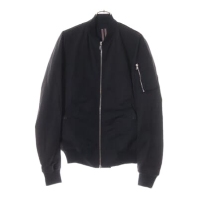 17SS GLITTER FLIGET BOMBER MA-1 フライトジャケットブルゾン ボンバージャケット ブラック DU17S5760-MU Bランク