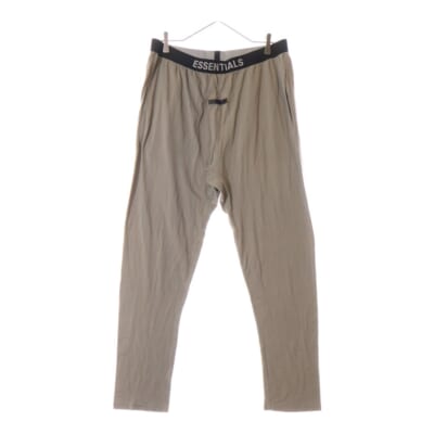 LOUNGE PANT ロゴプリントレギンス ラウンジパンツ グレー Sランク