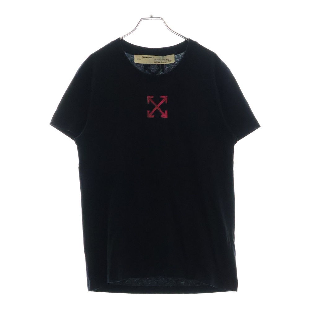 20SS Arrow Printed T-Shirt 半袖Tシャツ ブラック OWAA049R20B07100 Aランク