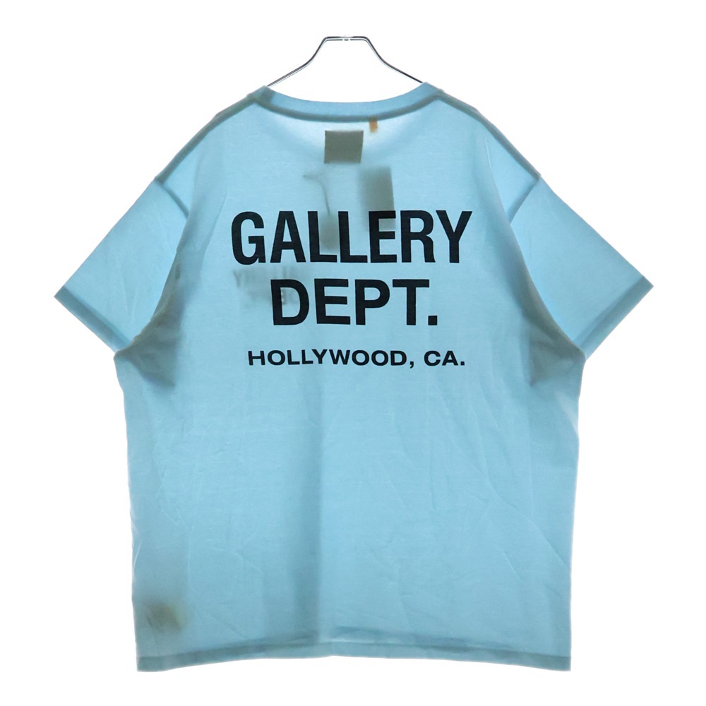 Souvenir T-Shirt ロゴプリント半袖Tシャツ ブルー Sランク