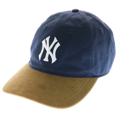 25SS '47 for the New York Yankees Twill Classic Cap with Suede Brim ニューヨークヤンキース ツイル クラシックキャップ 帽子 25-095-060-0063 Bランク