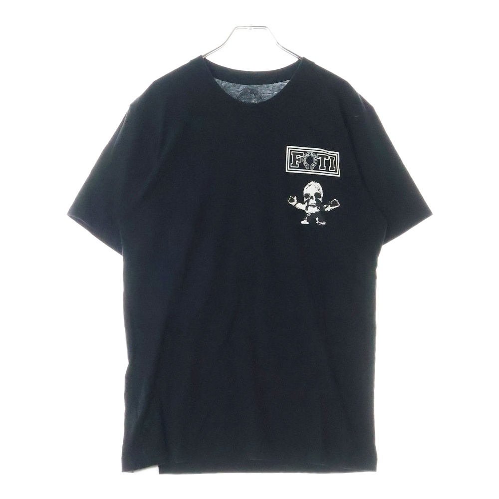 クロムハーツ　ダークグレー ストライプ Tシャツ　※A22 SOLD}CHROME HEARTS クロムハーツ ロングスリーブTシャツ