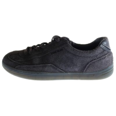 Suede Sneaker スウェード ローカットスニーカー ネイビー 80FWS0101 Bランク