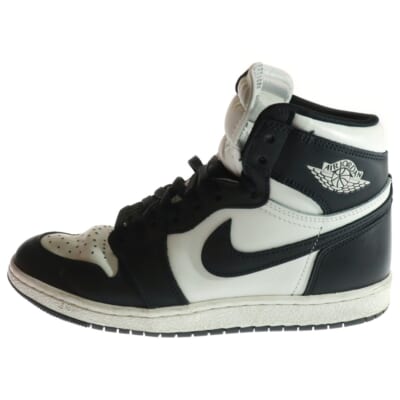 ナイキ AIR JORDAN 1 HIGH 85 Black White BQ4422-001 エア