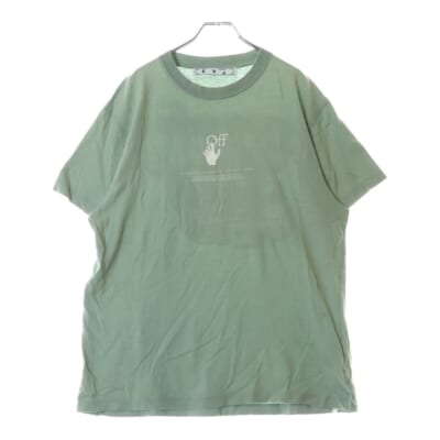 21SS Graff S/S Over Tee 半袖Tシャツ グリーン OMAA038R21JER007 Aランク