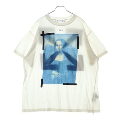 21SS Mona Lisa T-Shirt モナリザプリント 半袖Tシャツ OMAA038R21JER001 Aランク