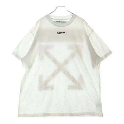 20SS Oversized Fit Airport Tape T-Shirt 半袖Tシャツ ホワイト OMAA038S20185003 Aランク