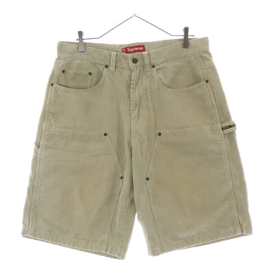 24ss Washed Corduroy Painter Short Pant ウォッシュドコーデュロイペインターショートパンツ ハーフパンツ ベージュ Bランク
