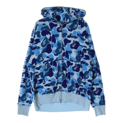 アベイシングエイプ SHARK FULL ZIP HOODIE シャーク カモフラ
