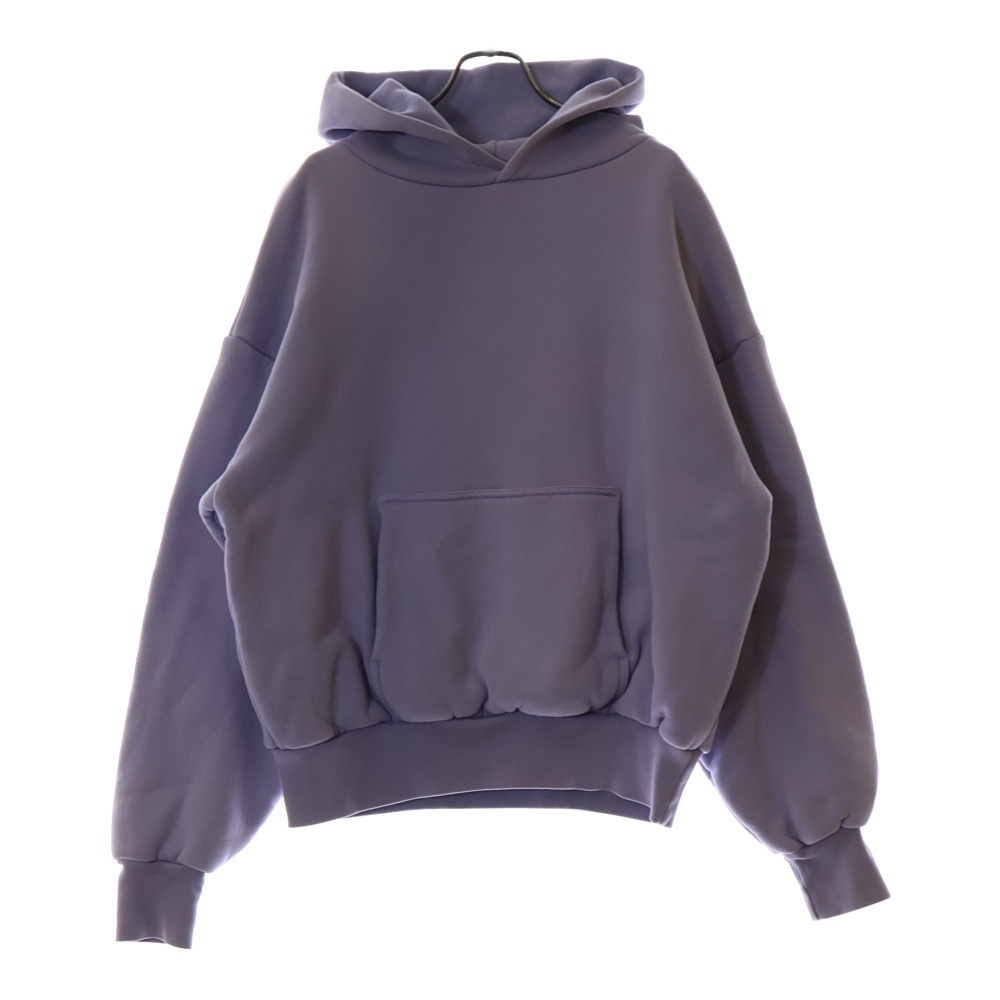 KANYE 2020 VISION DOUBLE LAYERED HOODIE ダブルレイヤード プルオーバーパーカー フーディー パープル Bランク