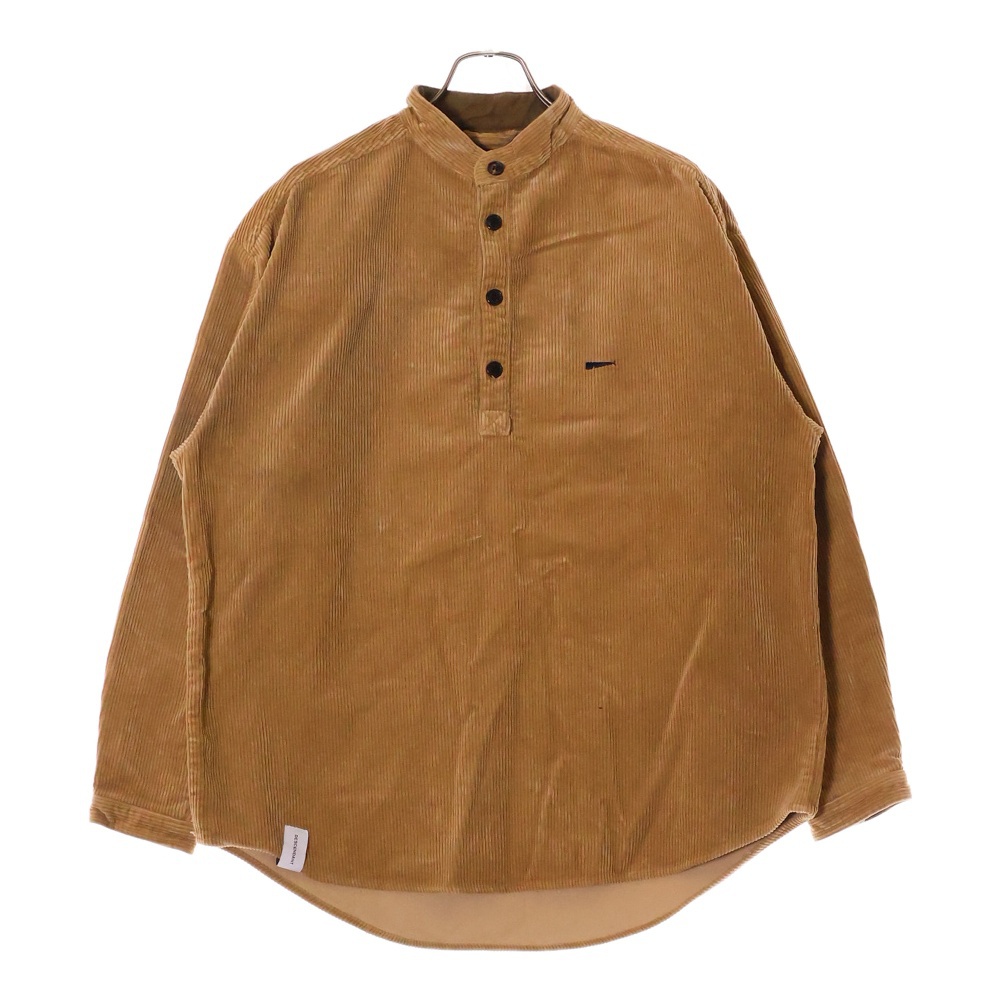 TETTY CORDUROY LS SHIRT コーデュロイ 長袖シャツ ブラウン Bランク