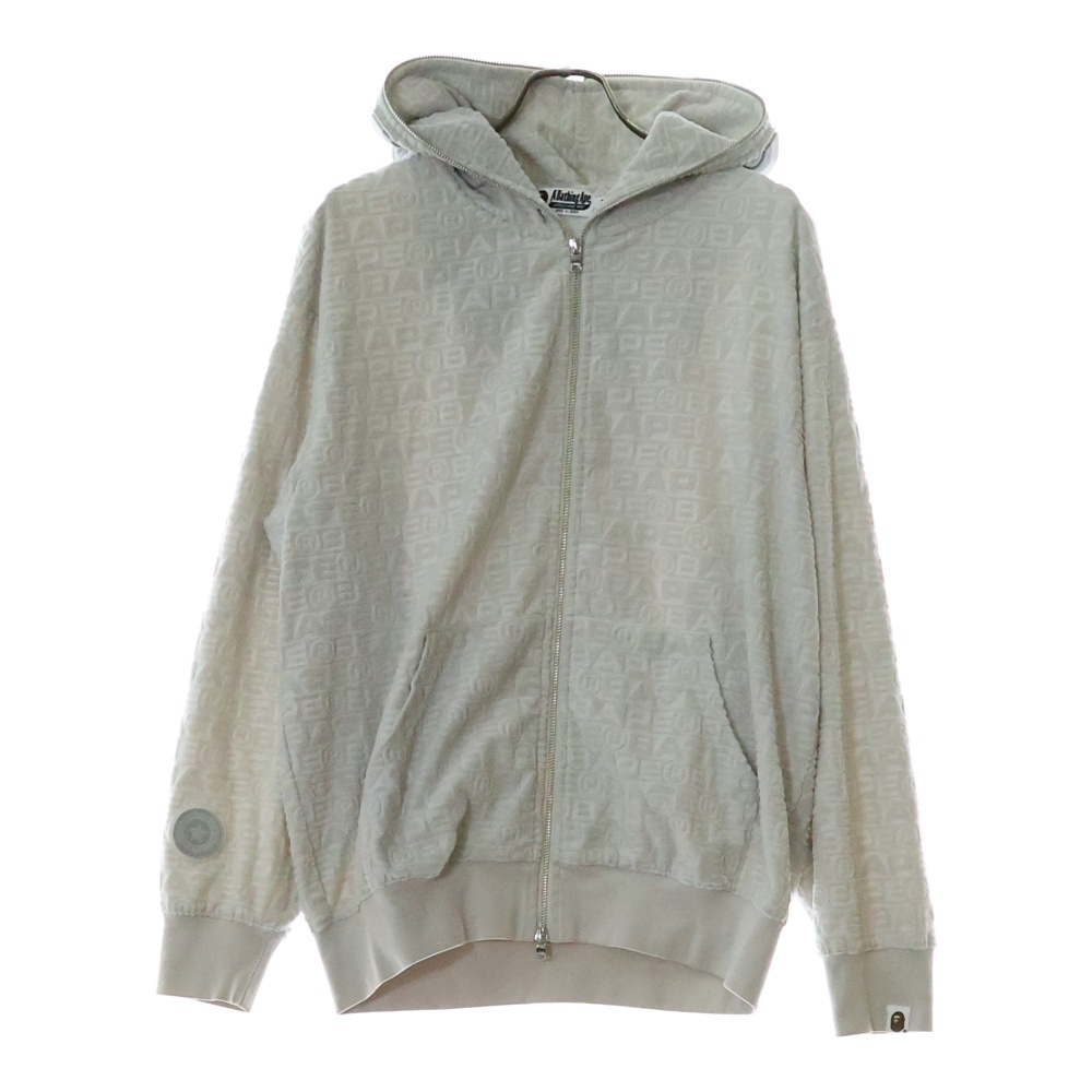 シャークパーカー　グレー A BATHING APE シャークパーカー グレー 美品 - メルカリ
