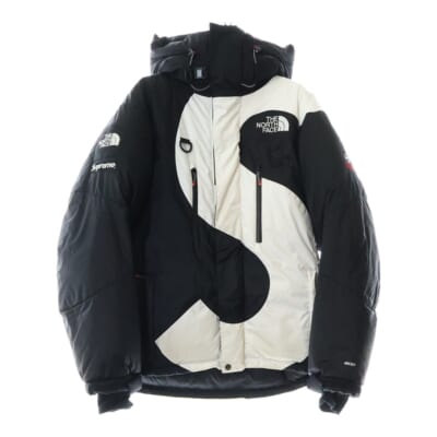 20AW × THE NORTH FACE S LOGO HIMALAYAN PARKA ザノースフェイス Sロゴ ヒマラヤパーカー ダウンジャケット ブラック ND920031 Cランク