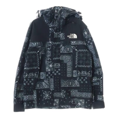 NOVELTY GTX MOUNTAIN JACKET GORE-TEX ゴアテックス ペイズリー柄 ノベルティ マウンテンジャケット ブラック NJ2GN60A Bランク