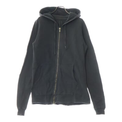ZIP UP SWEATSHIRTS ジップアップ スウェットシャツ ジップパーカー チャコールグレー DU8251 Bランク