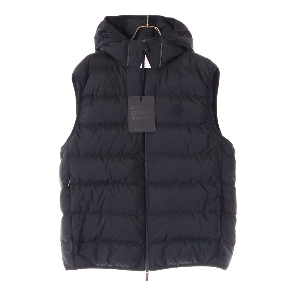 モンクレール 24AW VALMASQUE DOWN GILET フード付き ナイロン ダウン 