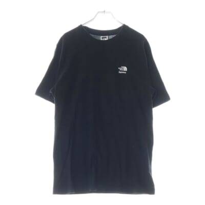 22SS ×THE NORTH FACE Bandana S/S Tee ザ ノースフェイス バンダナ クルーネック 半袖Tシャツ カットソー ブラック Bランク
