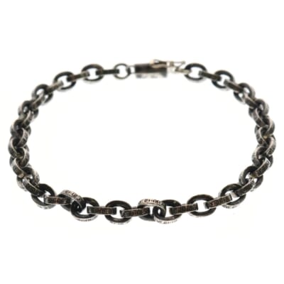 PAPER CHAIN ペーパーチェーン ブレスレット シルバー BCA178 Bランク