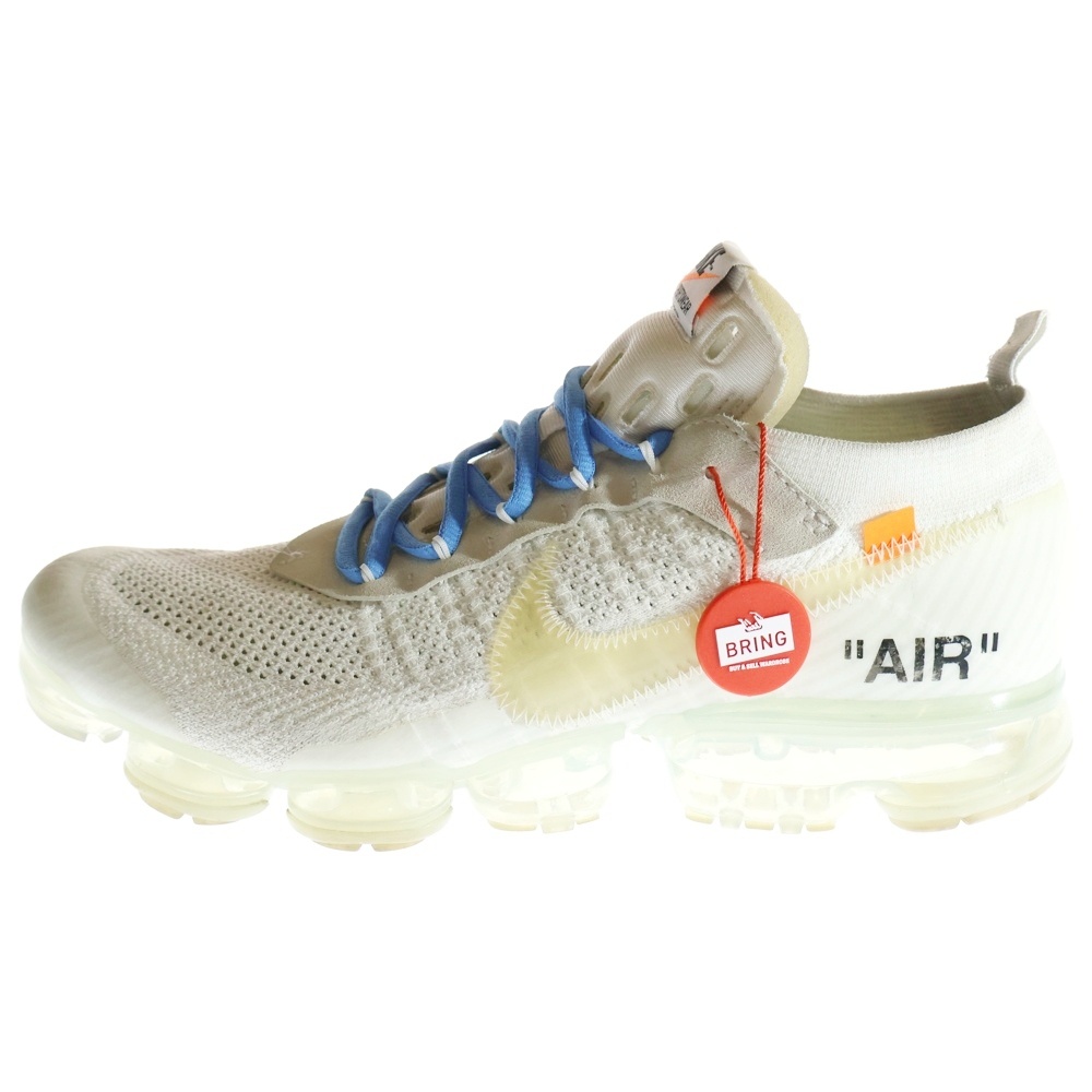 ナイキ ×OFF-WHITE AIR VAPORMAX FLYKNIT AA3831-100 オフホワイト 