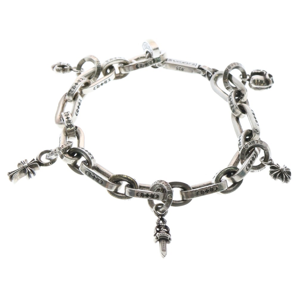 クロムハーツ　ペーパーEチェーン　ブレスレット　10リンク　新品未使用品 CHROME HEARTS クロムハーツ ペーパーEチェーン シルバー