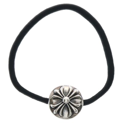 OLD HAIRBAND オールド クロスボール ヘアバンド ヘアゴムコンチョ シルバー Bランク