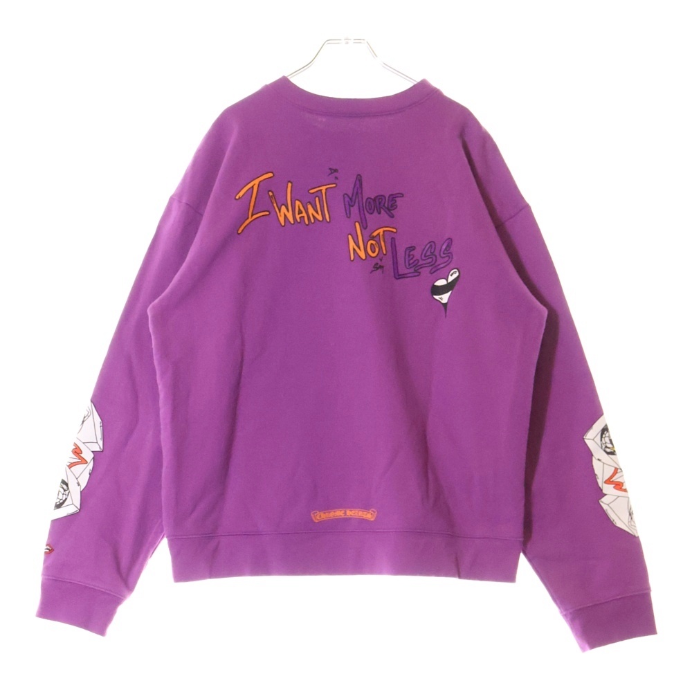 クロムハーツ ×MATTY BOY PPO I WANT MORE NOT LESS SWTSHRT