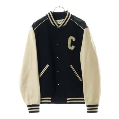 22SS OVERSIZE CLASSIC TEDDY JACKET テディジャケット ブルゾン ブラック/ホワイト 2V56D89C Bランク