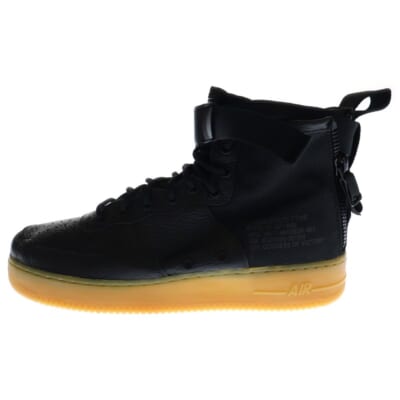 SF AIR FORCE 1 MID BLACK GUM SF エアフォース1 ミッド ブラックガム ミッドカットスニーカー 917753-003 US11/29cm ブラック Sランク