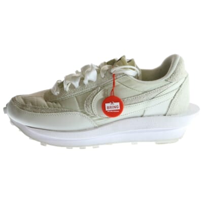 ×sacai LD WAFFLE Tripple white BV0073-101 サカイ LDワッフル トリプルホワイト ローカットスニーカー US9/27cm Aランク
