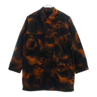 22AW Re-Nylon リナイロン トライアングルポーチ付き中綿コート ダウンジャケット SGC091 S222 11PZ オレンジ Aランク