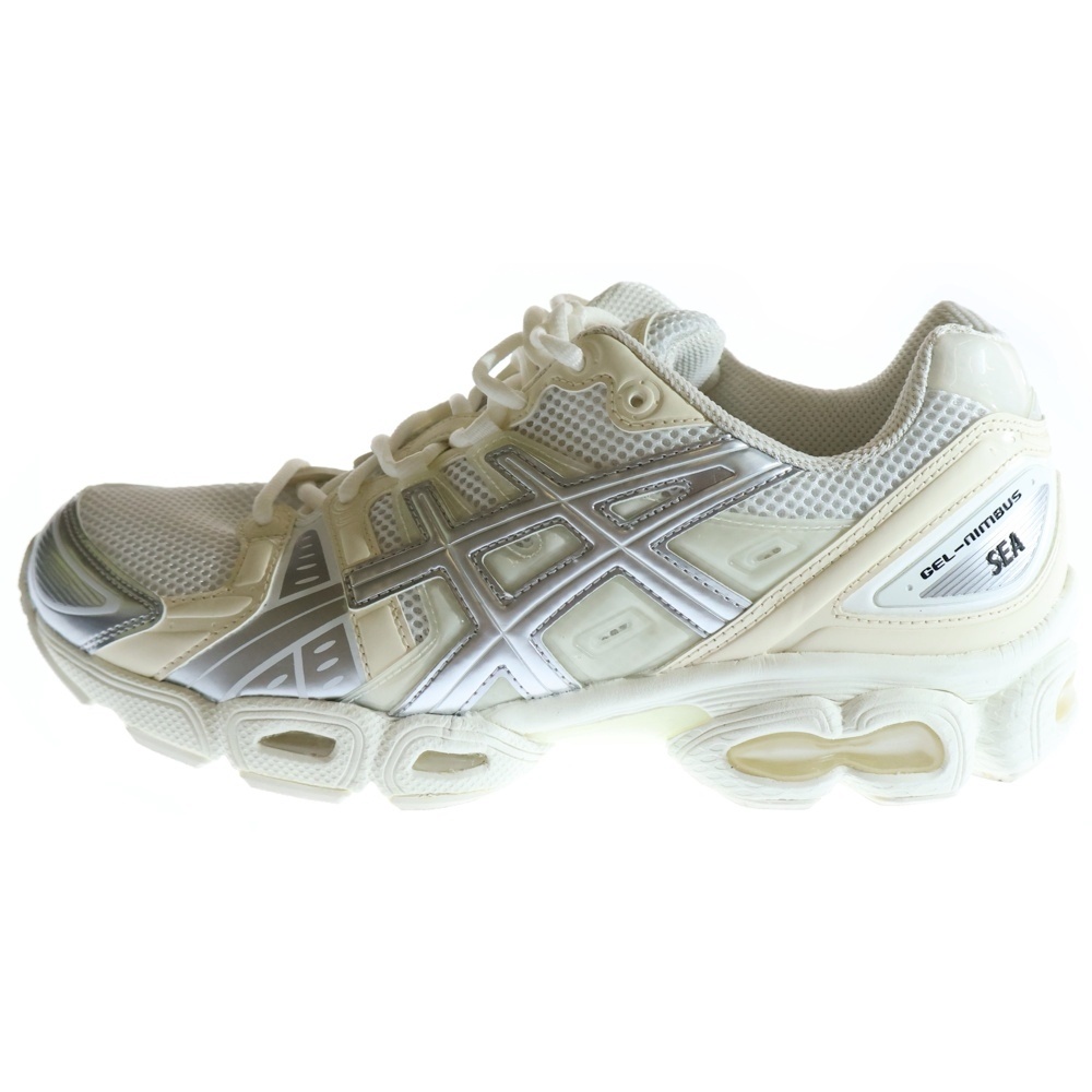 ×WIND AND SEA GEL NIMBUS 9 1201A801-100 ウィンダンシー ゲルニンバス9 ローカットスニーカー ホワイト US9.5/27.5cm Sランク