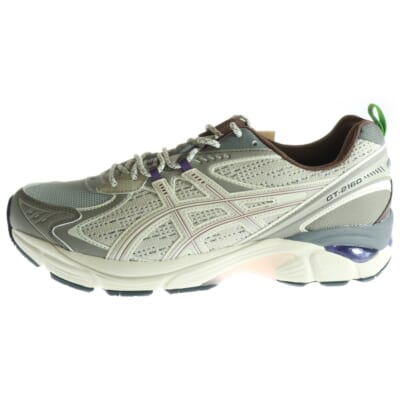 ×WOOD WOOD GT-2160 1203A426-100 ウッドウッド ローカットスニーカー グレー US10/28cm Aランク