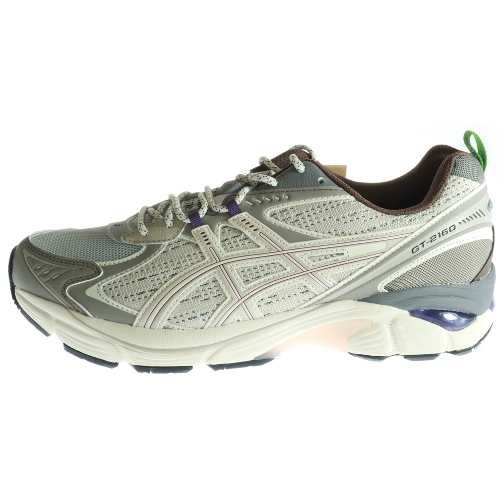 ×WOOD WOOD GT-2160 1203A426-100 ウッドウッド ローカットスニーカー グレー US10/28cm Aランク