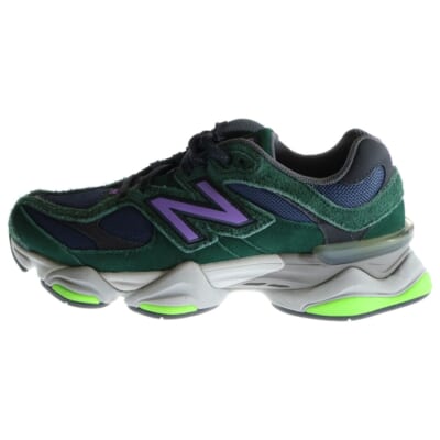U9060GRE スエード ローカットスニーカー グリーン US9.5/27.5cm Aランク