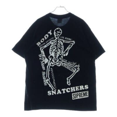 23SS Body Snatchers Tee ボディー スナッチャーズ プリントTシャツ 半袖カットソー ブラック Bランク