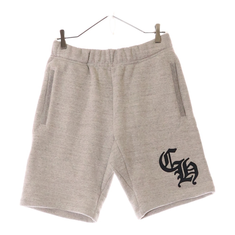 Y NOT Sweat Shorts CH刺? スウェットハーフパンツ グレー Aランク